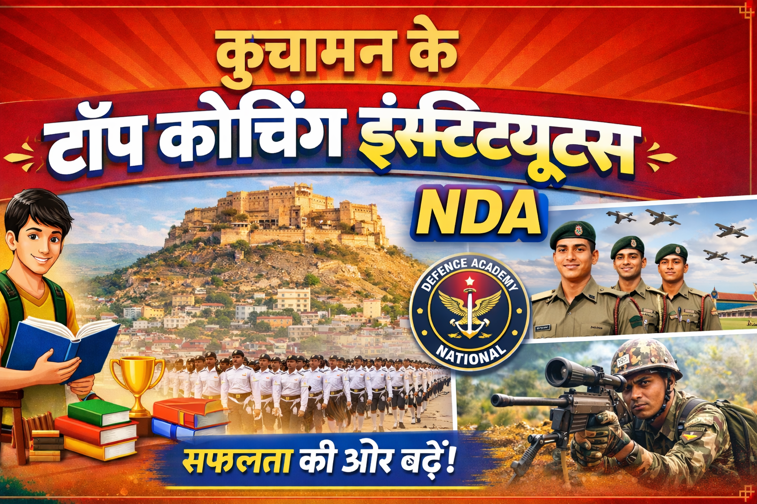 कुचामन के टॉप डिफेंस कोचिंग इंस्टीट्यूट्स 2026